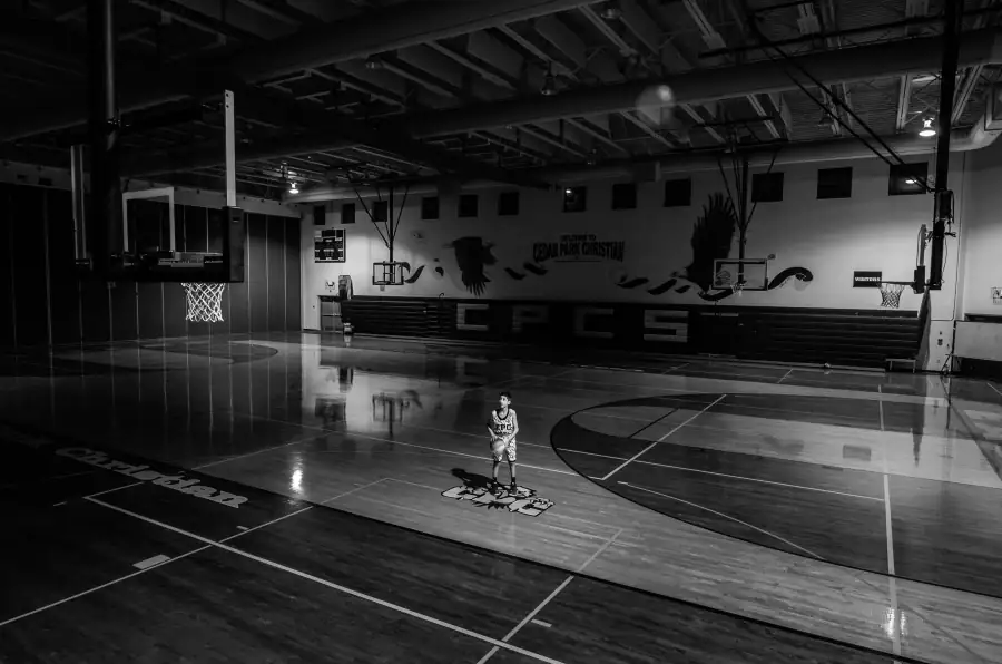 basketball gym lights