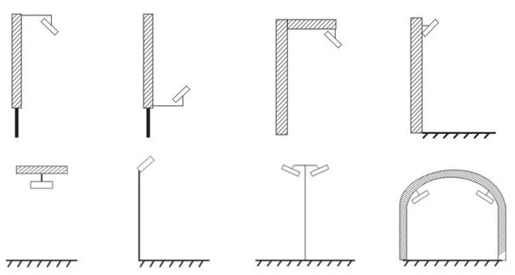 outdoor tennis court lighting