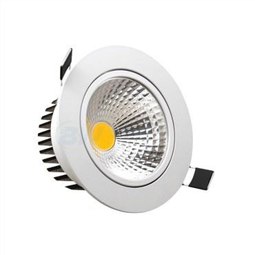 Zapustené biele LED stropné svietidlá