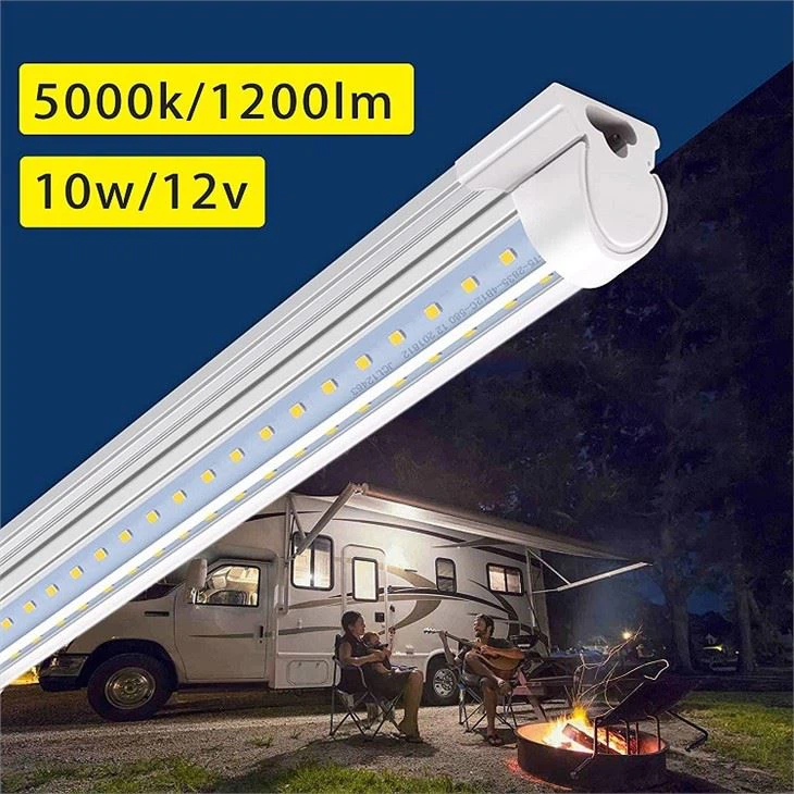 12V LED svetlá pre interiér RV