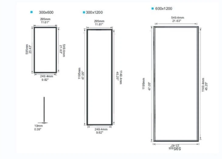 LED panelové kuchynské stropné svietidlo