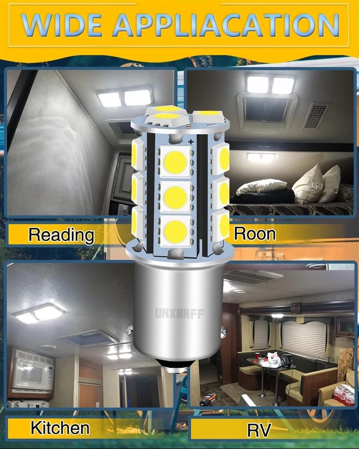 12 volt light bulbs for rv interior application