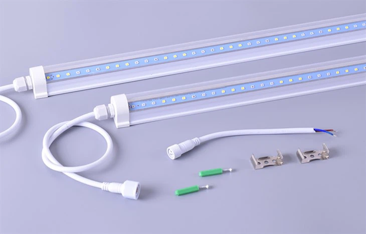 360 stupňové LED trubicové svetlo bez blikania pre hubovú farmu