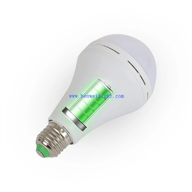 9W nabíjateľná LED žiarovka