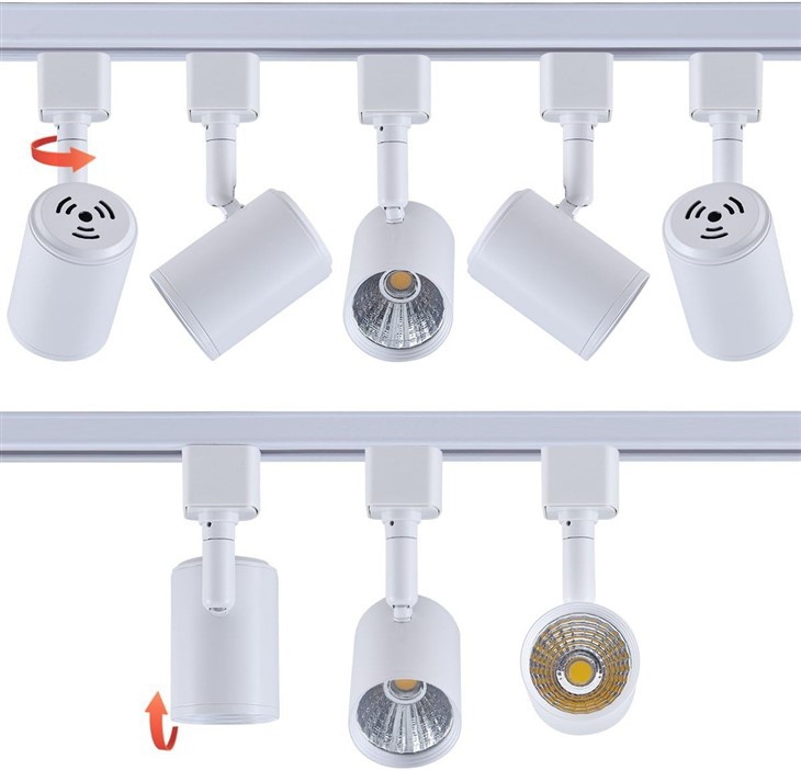 CCT nastaviteľné laditeľné 30W LED osvetlenie dráhy
