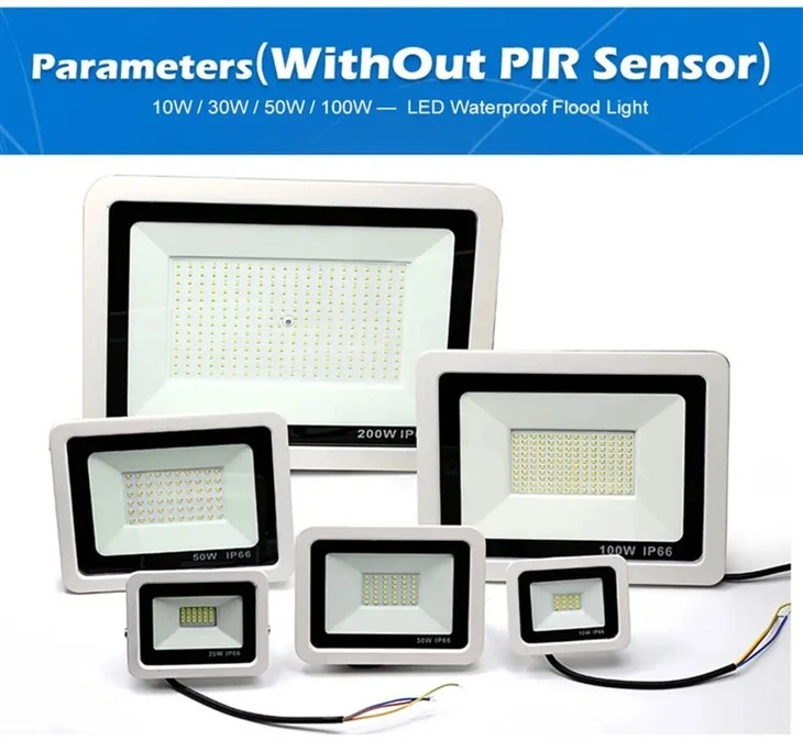 PIR Sensor LED Floodlight 2