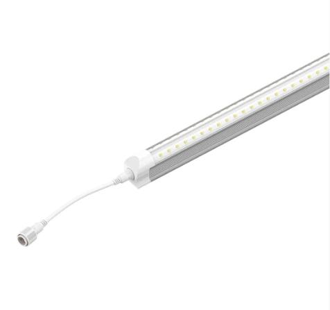 T8 LED mraziaca/chladiaca trubica svetlo v tvare V 6 stôp 40 W 5000 k Číry