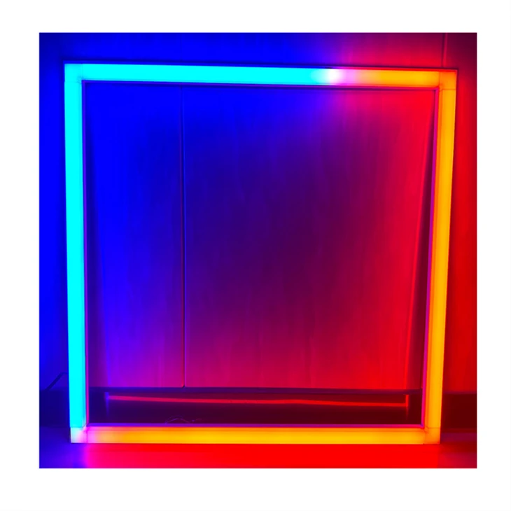 120-277V modern LED dimmable RGBW flat panel light, suitable for small space solutions in homes and offices. high quality