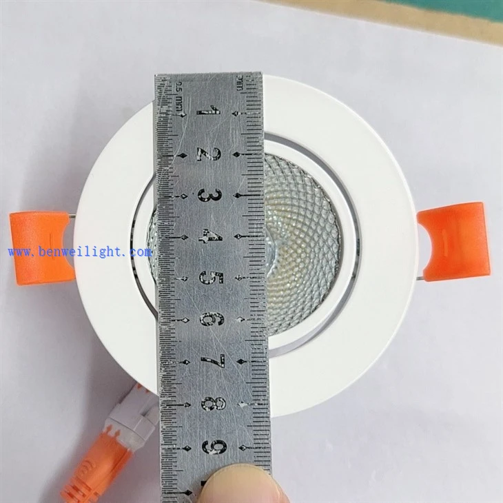 DC12V 5W COB Angle adjustable Led Downlight factory
