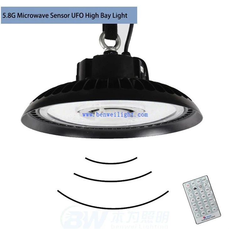 150W LED High Bay Disc Microwave sensor