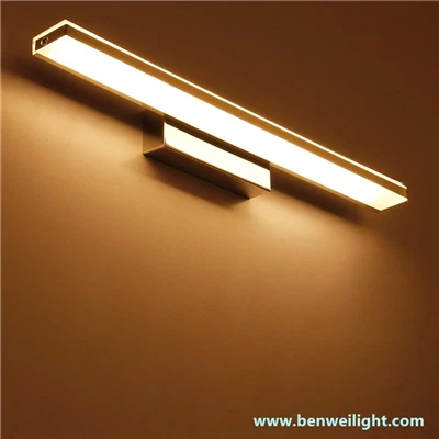 14W LED kúpeľňové zrkadlové svetlo s akrylovým telom a SMD2835