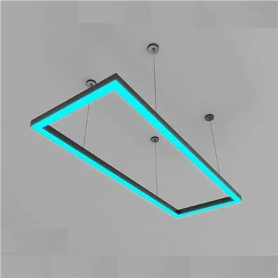 24W/48W LED lineárne stropné svietidlo – hliníkový/kovový profil, kancelárske a komerčné použitie