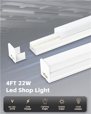 Vlastné T5 LED trubicové svetlá (1FT-4FT) – služba OEM/ODM