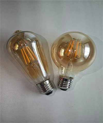 E14 G45 LED sviečková žiarovka: 6W teplá biela 360-stupňová číre vlákno