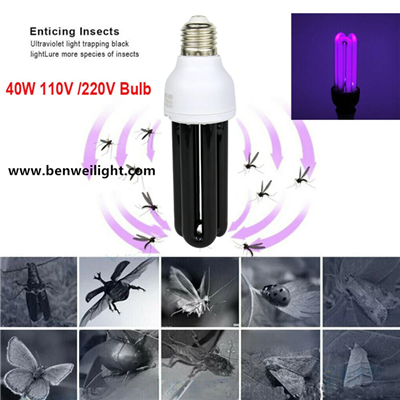 UV žiarovka energeticky úsporná 30W 220V ultrafialové fluorescenčné čierne svetlo